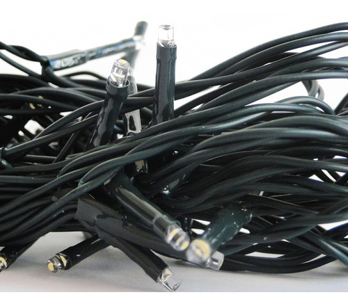 Imagen 3 de 6 de Guirnalda Luces 40 Led Blanco Calido Exterior Navidad Alic