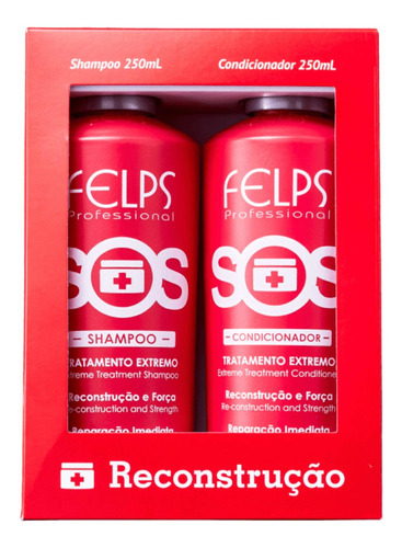  Felps Kit Duo Sos ShampooCondicionador 250ml