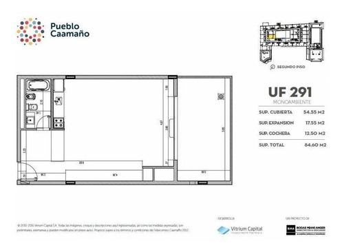 Imagen 12 de 30 de Departamento 1 O 2 Amb A Estrenar En Pueblo Caamaño
