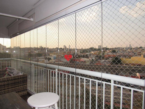 Imagem 2 de 30 de Apartamento Com Varanda Gourmet - Jd. Avelino - Ap3169
