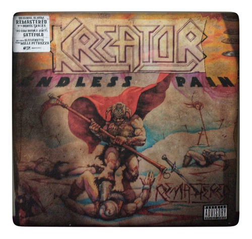 Kreator Endless Pain Vinilo Nuevo 2lp Didivinilos