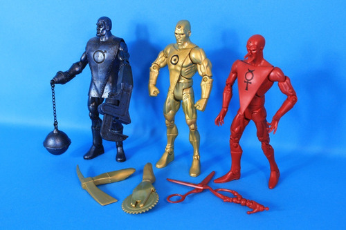 Gold Mercury & Iron Metal Men Dc Universe Classics (Usado)