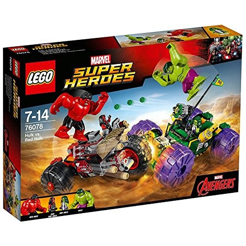 Lego Super Heroes Hulk Vs Red Hulk 76078 Kit De Construccion