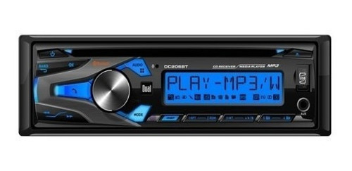 Oferta Radio Para Carro Dual Dv206bt Bluetooth Usb Aux Cd