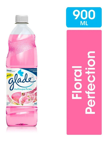 Glade Limpiador De Piso Liquido Fragancia Floral 900 Ml