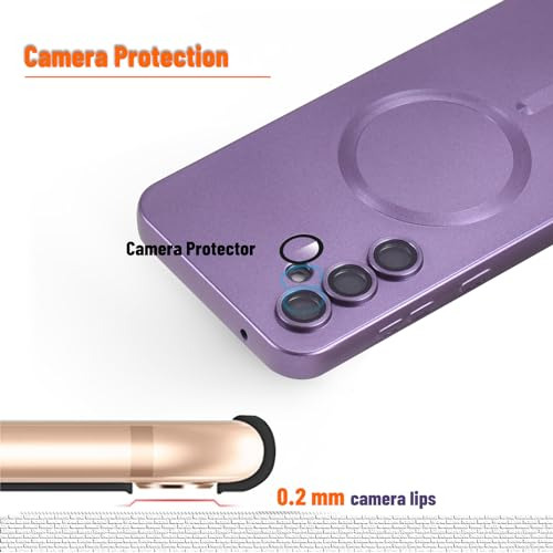 Funda Para Galaxy S24 Plus Morado Delgado Suave Silicon