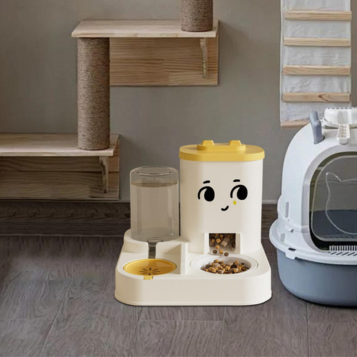 Dispensador De Comida Y Agua Para Gatos Automático Para Gato