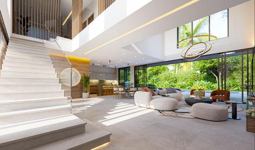 Villa En Venta En Proyecto De Lujo En Caletón, Cap Cana, Punta Cana, 5 Habitaciones 2niveles Piscina Y Terraza