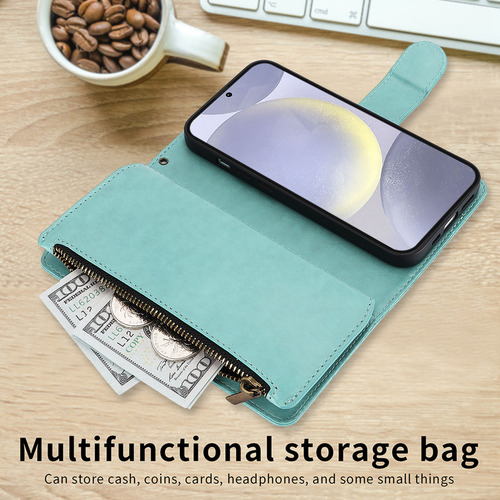 Funda De Piel Con Tapa Tipo Cartera Para Samsung Galaxy A56 A36 A26 A16 A06