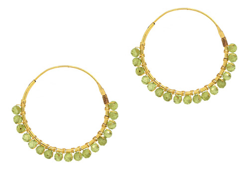 Gemires Peridot Peridot 3 Mm Peads Arenque, Joyas De Piedra