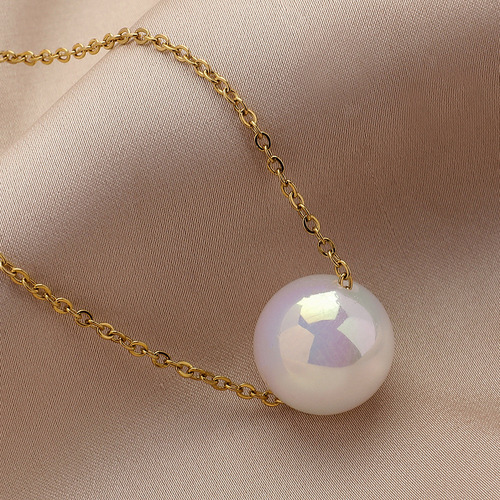 Collar De Perlas Con Forma De Sirena B Temperament Para Muje