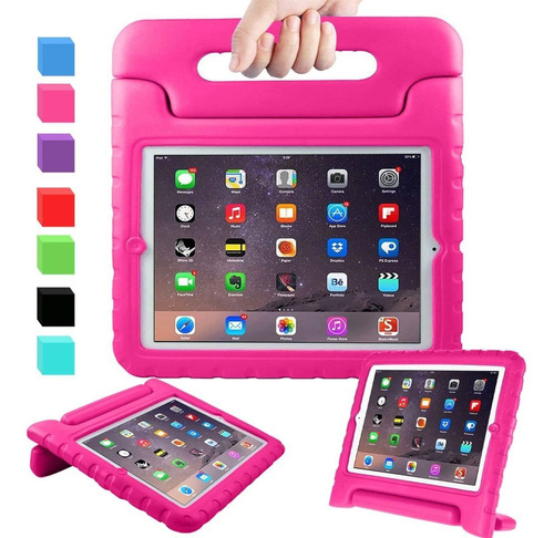 Apple iPad 2 3 4 Fundas Para Niños Rosa