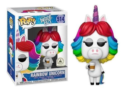 Funko Pop! Inside Out Rainbow Unicorn Unicornio Pixar #514 