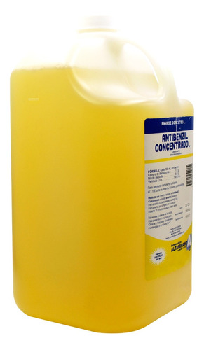 Jabón Antibenzil Concentrado Amarillo 3.75 L