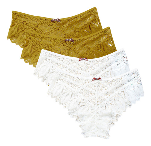 Lencería En U Para Mujer, Calzoncillos De Encaje Con Tanga 6