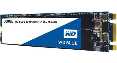 Disco Solido Western Digital 500gb M2 Nand Sata Blue 600mbps