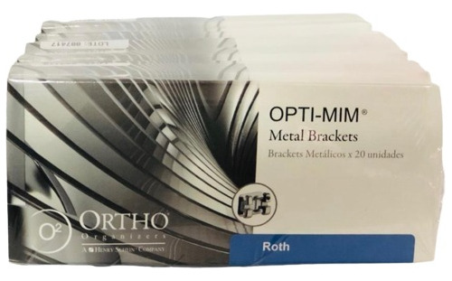 Brackets Ortodoncia Metalicos 1 Casos  X 20 Roth