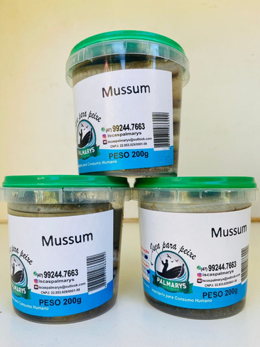 Isca Certa. Kit Mussum Piramboia Para Pesca