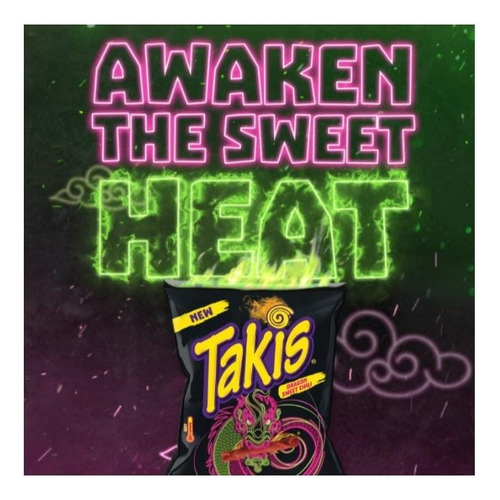 Takis Dragon Sweet Chili 280.7g Importado