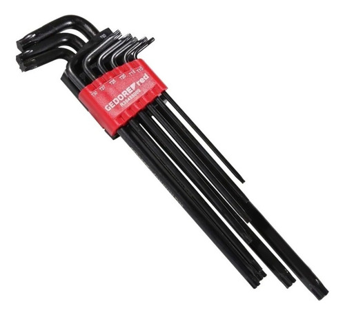 Jogo De Chaves Torx L Longas Gedore Red T10-t50 9 Peças