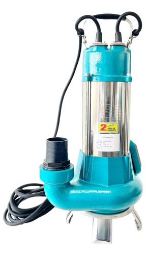 Bomba Sumergible Aguas Residuales 1,5 Hp 220v Leo