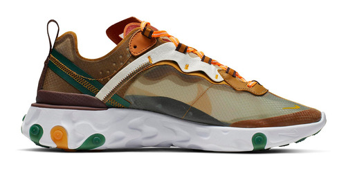 Zapatillas Nike React Element 87 Orange Peel Cj6897-113
