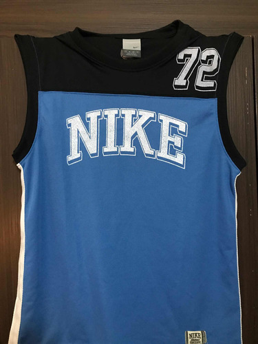 Musculosa Nike Dry-fit Azul Baloncesto