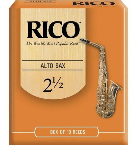 Caña Para Saxo Alto Rico By D'addario Rja1025