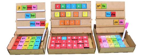 Kit Abecedario Lecto Escritura Aprende A Leer Y Escribir