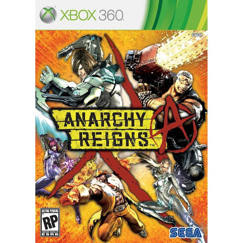 Anarchy Reigns Xbox 360 Jogo Original Lacrado Mídia Física