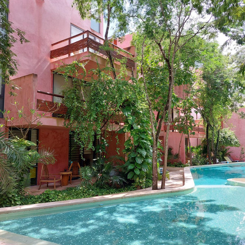 Departamento En Venta De 2 Recamaras Con El Mejor Precio En Aldea Zama Tulum (1442)