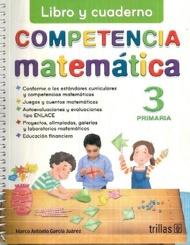 Libro Competencias Matemática 3 Primaria Libro Y Cuaderno De