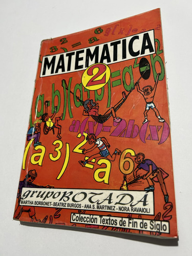 Libro Matemática 2 - Botadá - Excelente Estado - Oferta
