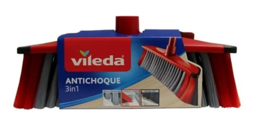 Imagen 3 de 5 de Escobillon Cepillo Vileda Antichoque 3in1 - Triple Función