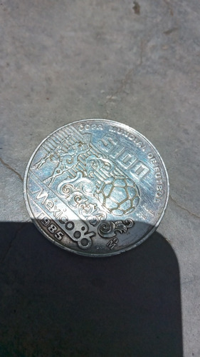 Moneda Conmemorativa Mundial México 1986 (plata 0.720)