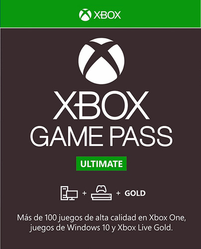 Game Pass 3 Meses Original. Codigo Digital Xbox 
