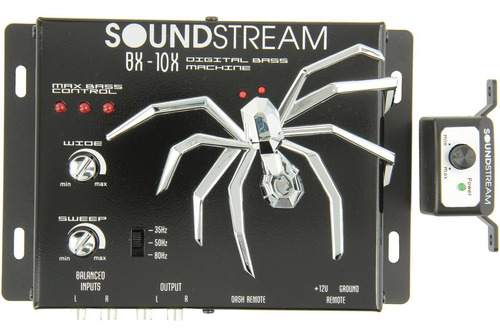 Soundstream Bx10x Procesador De Reconstruccion De Graves -n