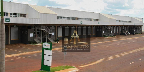 Em Obra - Excelente Galpão Para Locação Com 10.132,14 M² Em Goiânia/go - Confira! - Ga0533