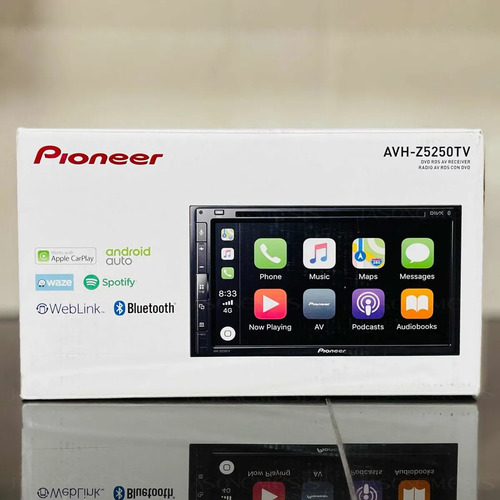 Imagen 3 de 10 de Radio Pioneer Avh Z5250 Tv Waze Spotify Bluetooth Pantalla