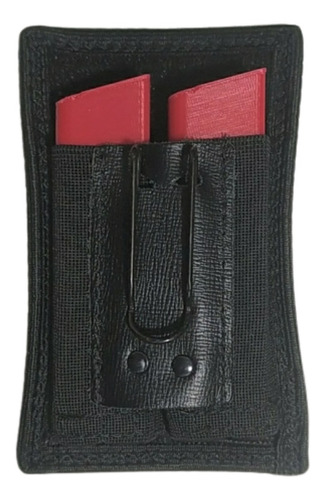 Porta Carregador Duplo Neoprene Pistola Taurus Glock Imbel