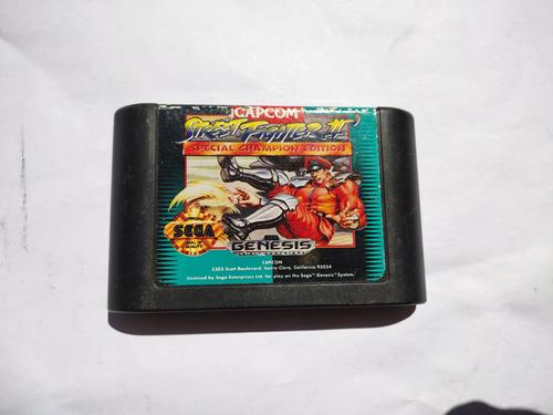 Street Fighter 2 Special Champion Edition Sega Genesis