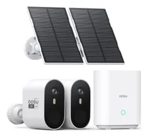 Comprar Cámaras De Seguridad Solares Aosu Solarcam Pro 2k Qhd 2 Cáma