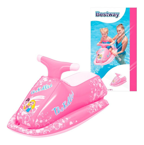 Moto De Agua Jet Sky Inflable Infantil Bestway Pileta Cuotas