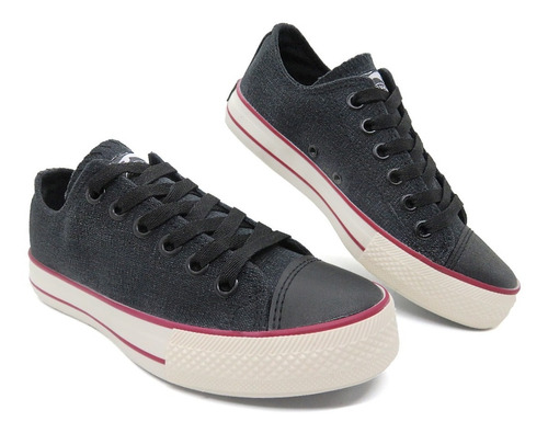 Imagen 5 de 10 de Zapatillas Jaguar Unisex Lona Puntera Reforzada Urbana #8074