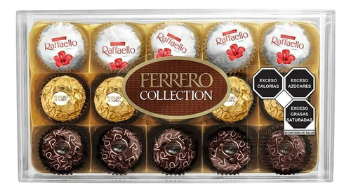 Chocolate Ferrero Collection Sabores 15 Pzas