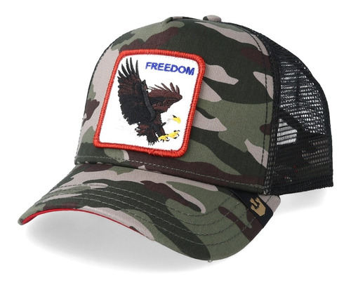 Gorra Animales Goorin Bros Freedom (aguila)  Negra Original