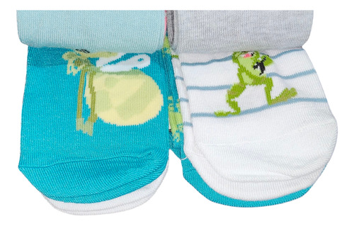 Tines Calcetines De Corte Bajo Para Dama Princesa Tiana Multicolor Estampado 4-10