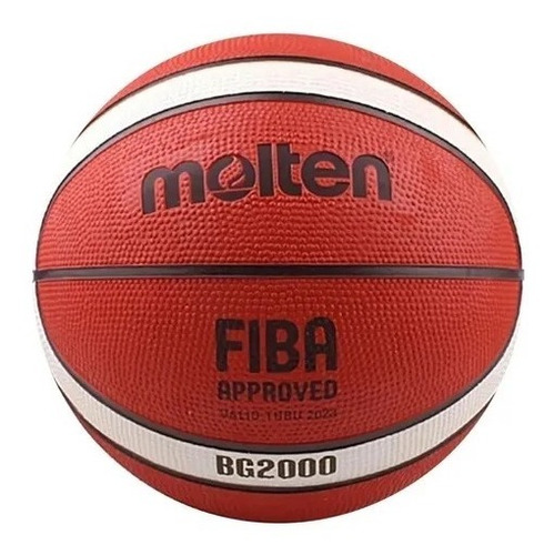 Pelota Basquet Molten Bg2000 Fiba Goma N°7 Paseo Sports