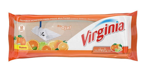 Trapero Húmedo Virginia - Piso Con Ojal - Aroma Naranja