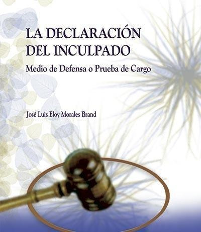 La Declaracion Del Inculpado Como Medio De Defensa O Prueba